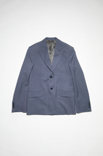 ACNE STUDIOS - SINGLE-BREASTED SUIT JACKET Mid Blue - Dale