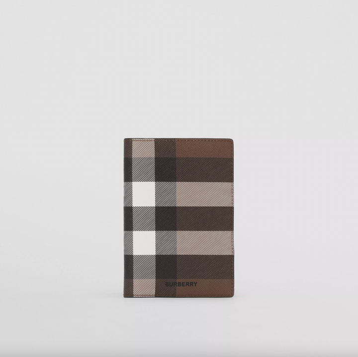 BURBERRY - Check Passport Holder - Dale