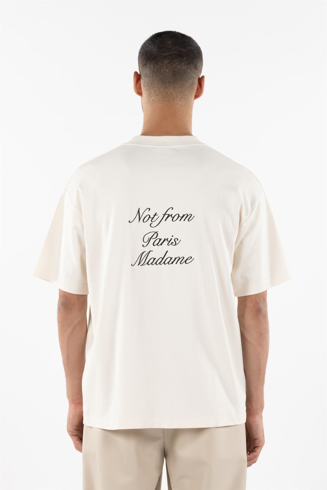 Drôle de Monsieur - Le T-Shirt Slogan Cursive - Dale