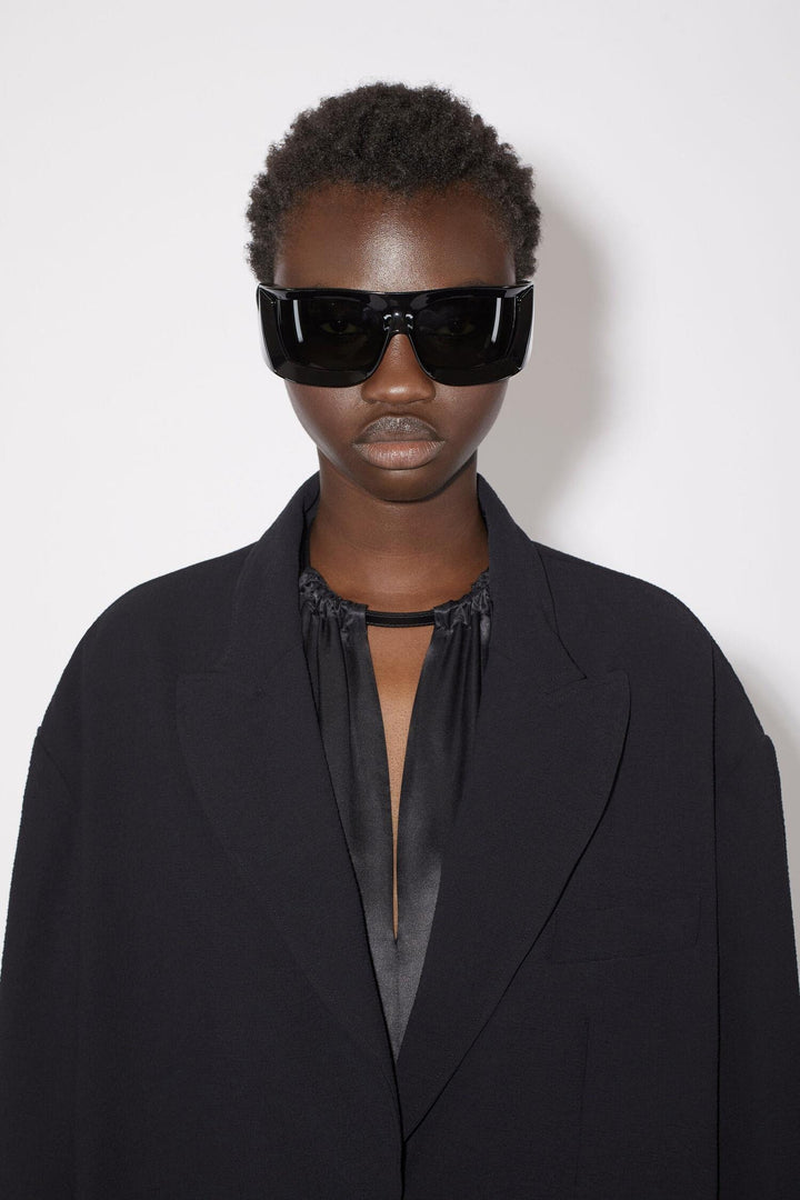 ACNE STUDIOS - Single-Breasted Suit Jacket Black - Dale