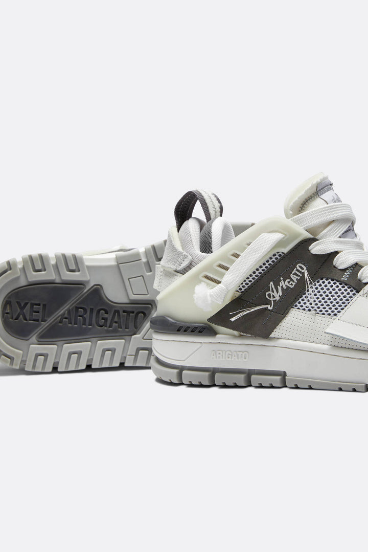AXEL ARIGATO - Area Patchwork Sneaker - White/grey - Dale