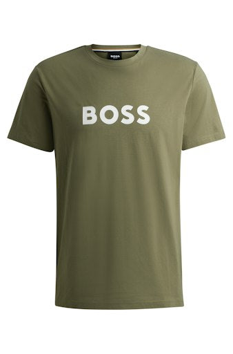 BOSS - T-Shirt RN - Khaki - Dale