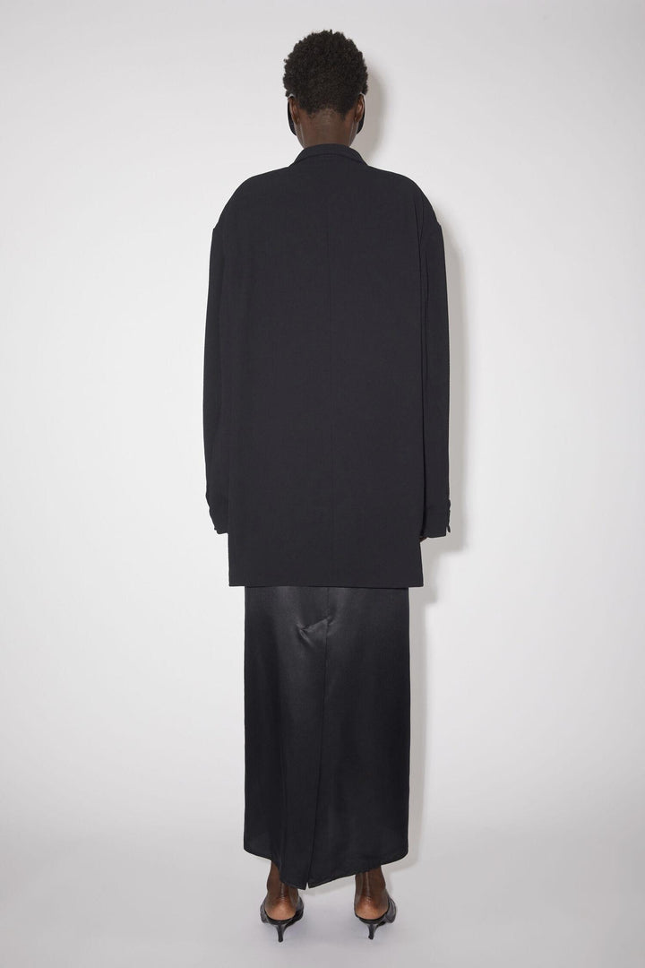 ACNE STUDIOS - Single-Breasted Suit Jacket Black - Dale