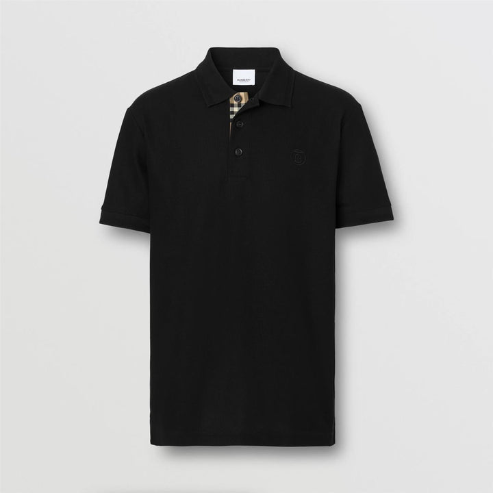 BURBERRY - Eddie Monogram Polo Pique Shirt - Dale