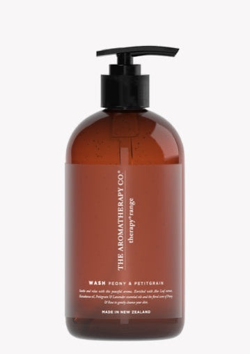 THE AROMA THERAPY CO - Therapy H & B Wash 500 ml - Soothe - Peony & Petitgrain - Dale