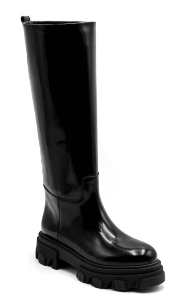 TUBULAR COMBAT BOOTS GLOSSY - Dale