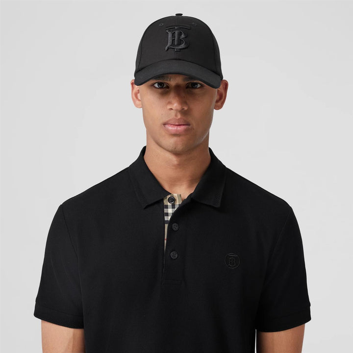 BURBERRY - Eddie Monogram Polo Pique Shirt - Dale