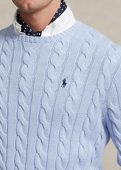 POLO RALPH LAUREN - Cable-Knit Cotton Jumper - Dale