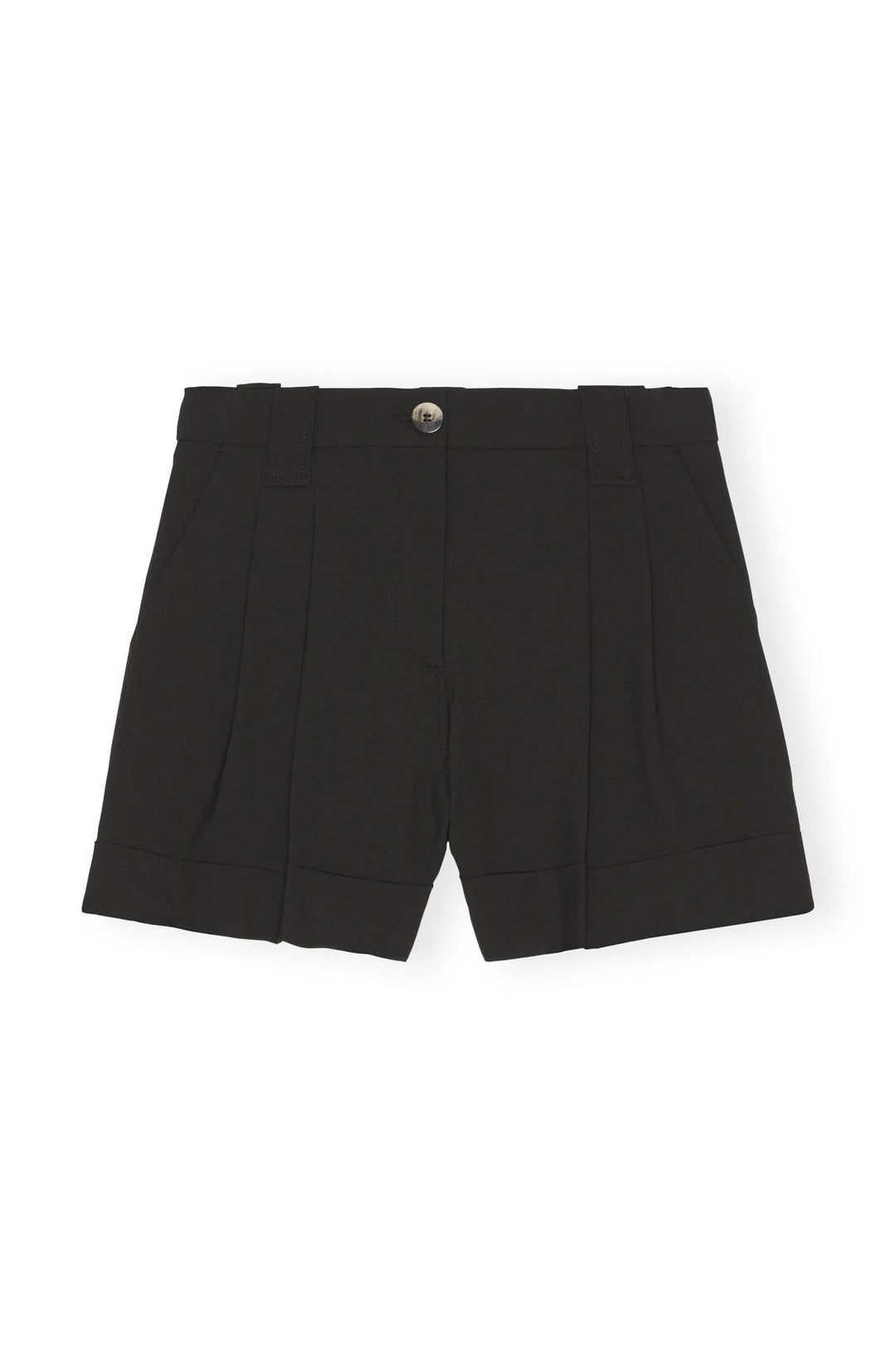 Drapey Melange Shorts