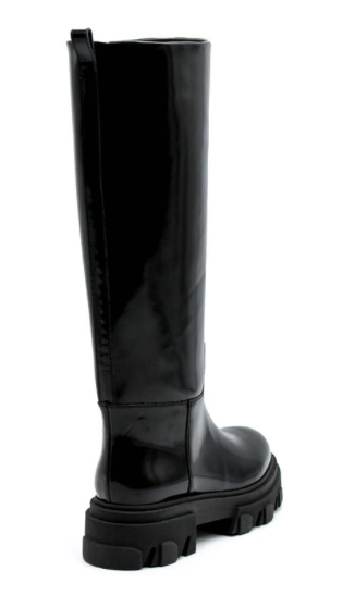 TUBULAR COMBAT BOOTS GLOSSY - Dale