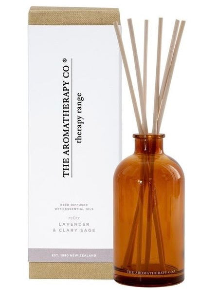 THE AROMA THERAPY CO - Therapy Diffuser 250 ml - Relax - Lavender & Clary Sage - Dale