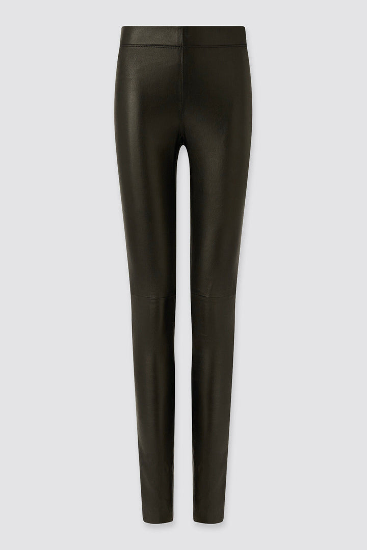 LEGGING-LEATHER STRETCH