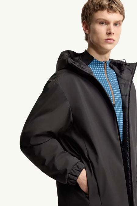 Trelatete Hooded Down Jacket Black