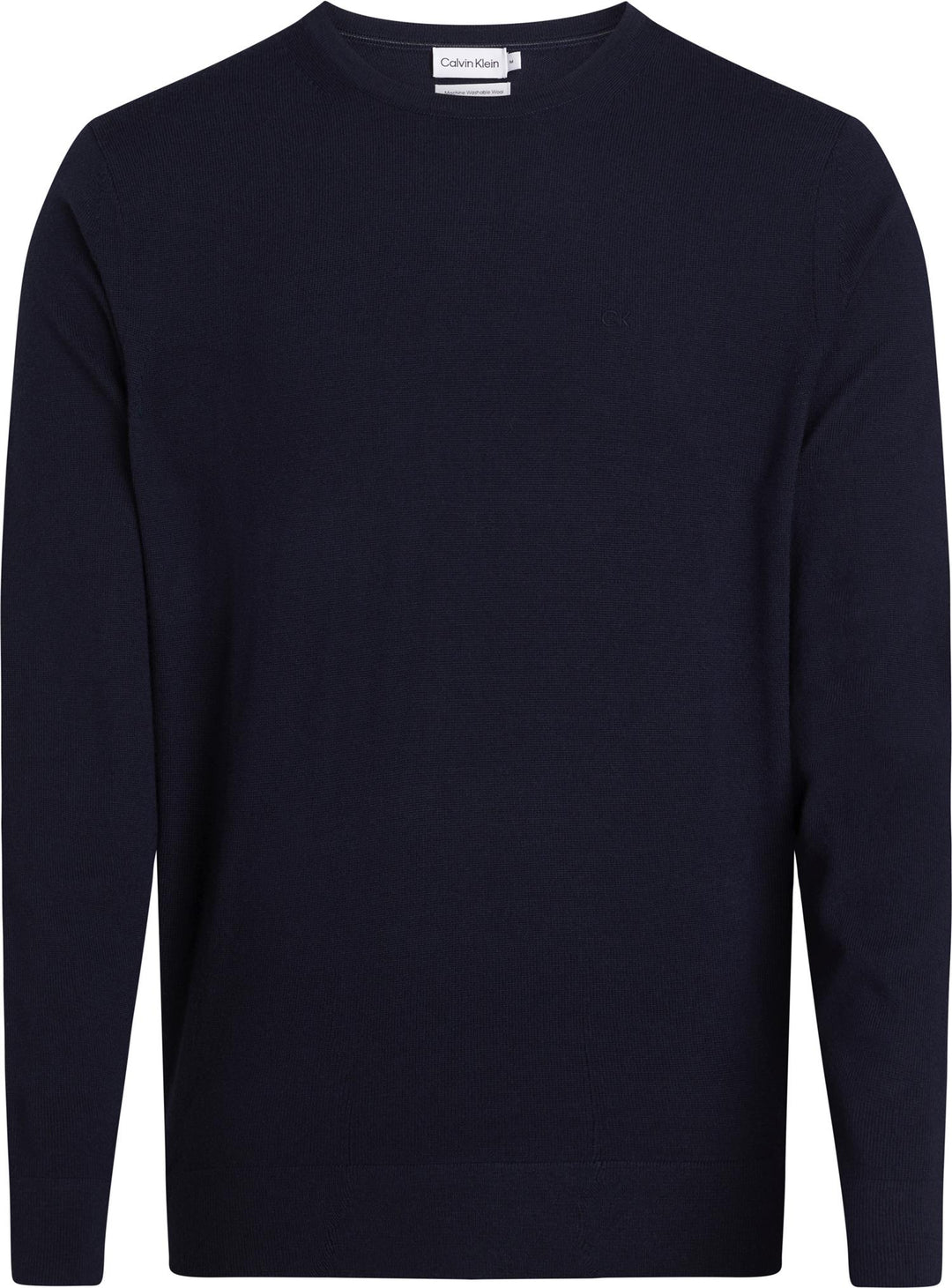 MERINO CREW NECK SWEATER NAVY