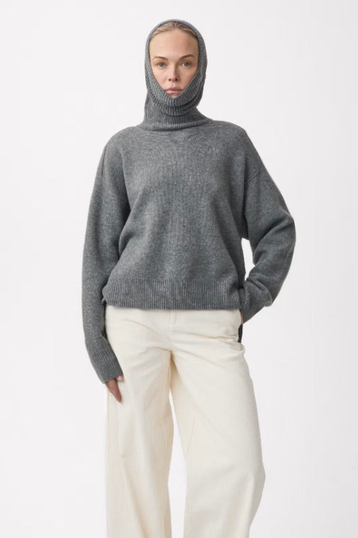 Fuse Balaclava Sweater Grey Camo