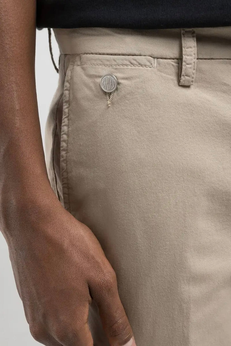 Benni Hyperflex Chino Jeans Oatmeal Melange