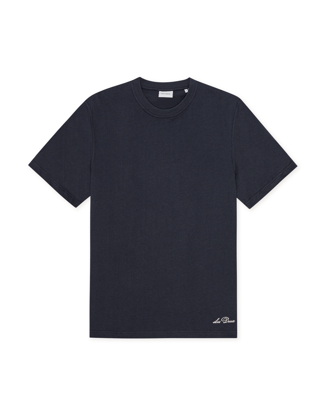 LES DEUX Ben Artist T-Shirt Dark Navy Blue - Dale