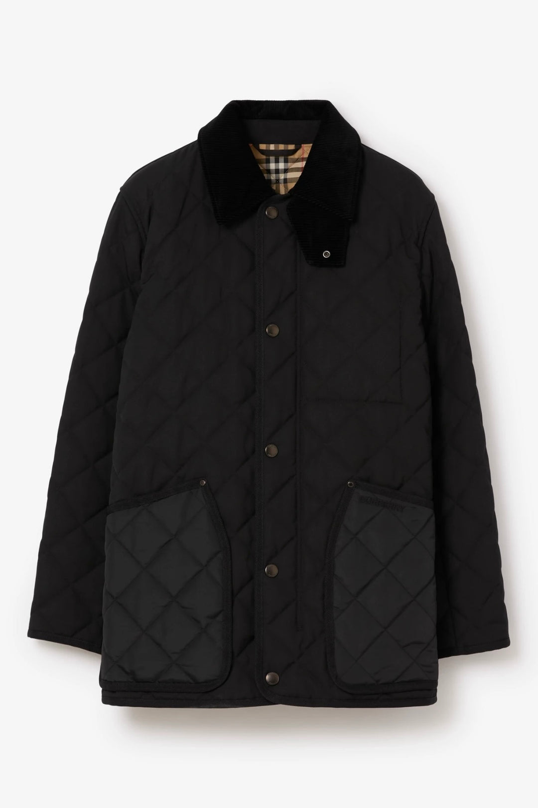 BURBERRY - Lanford Corduroy Quilted Jacket - Dale