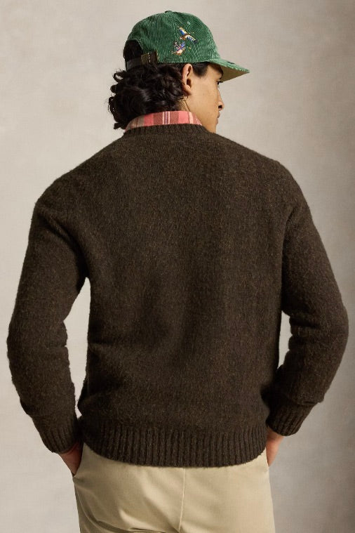 The Ralph Logo Jumper Brown Combo