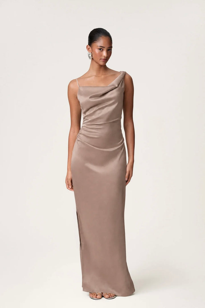 Almeria Dress Taupe