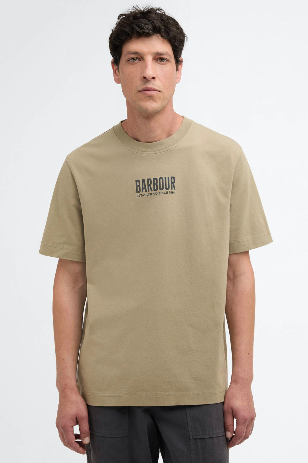 Morden Graphic T-Shirt Grey Olive