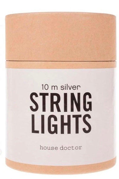 String Lights 10M Silver