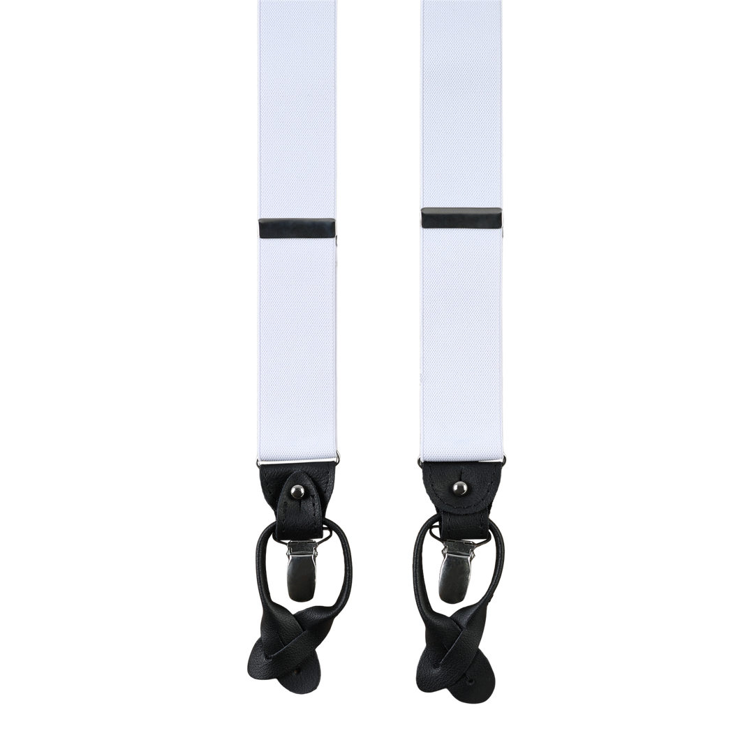 Double Fastening Braces White