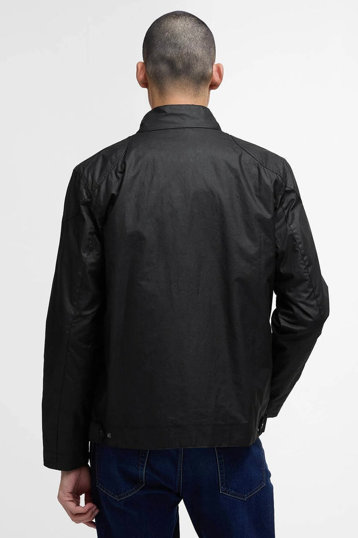 BARBOUR Merton Waxed Jacket Classic Black - Dale
