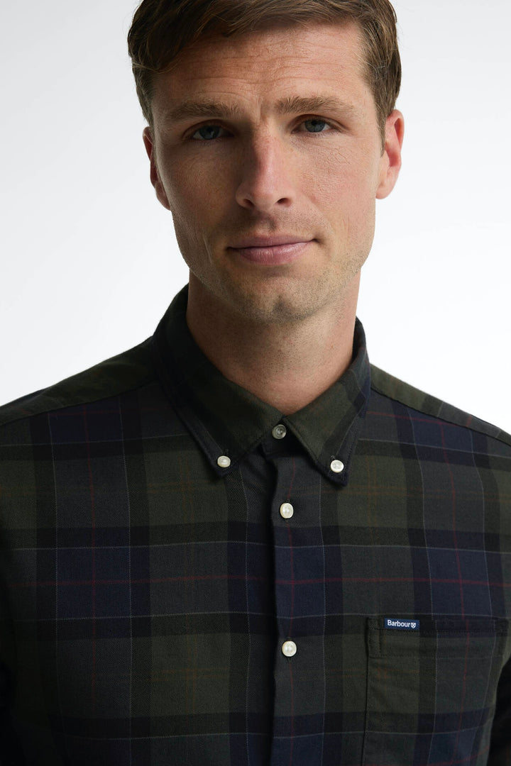 Barbour Fortrose Tailored Shirt Shadow Classic