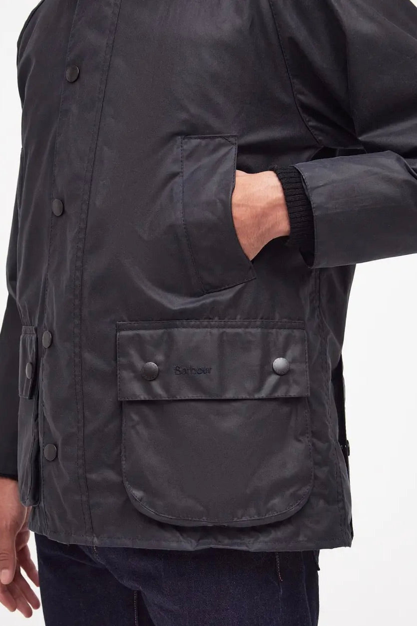 Barbour Bedale Wax Jacket Navy