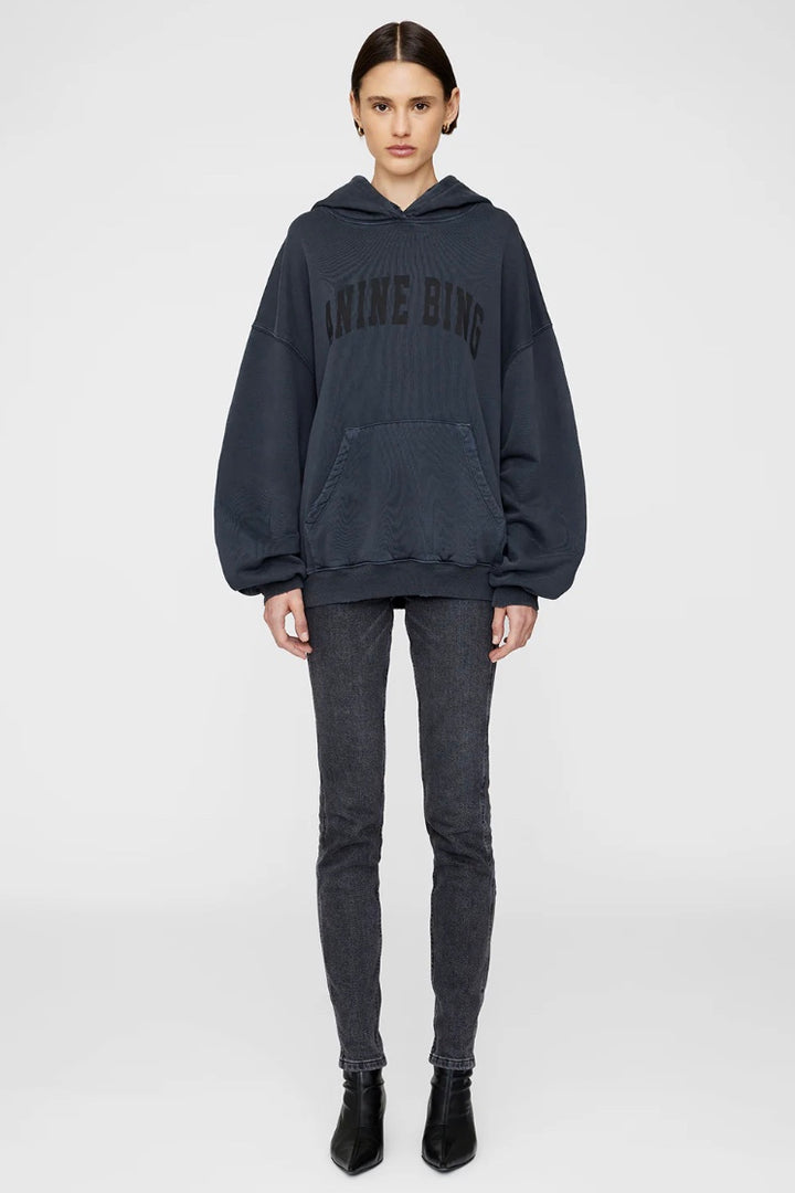 Harvey Sweatshirt Dark Washed Black