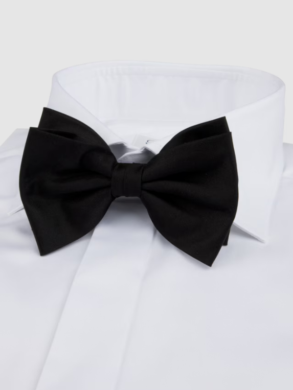 Tuxedo Shirt Clean Front White