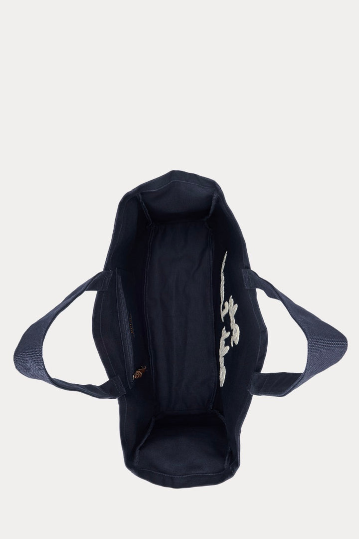 POLO RALPH LAUREN Embroidered Canvas Tote Large - Dale