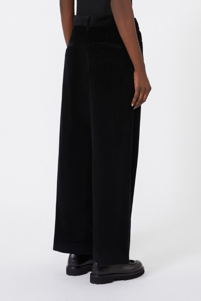Eneide Corduroy Trouser Black