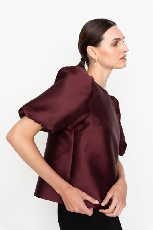 Becca Blouse Bordeaux