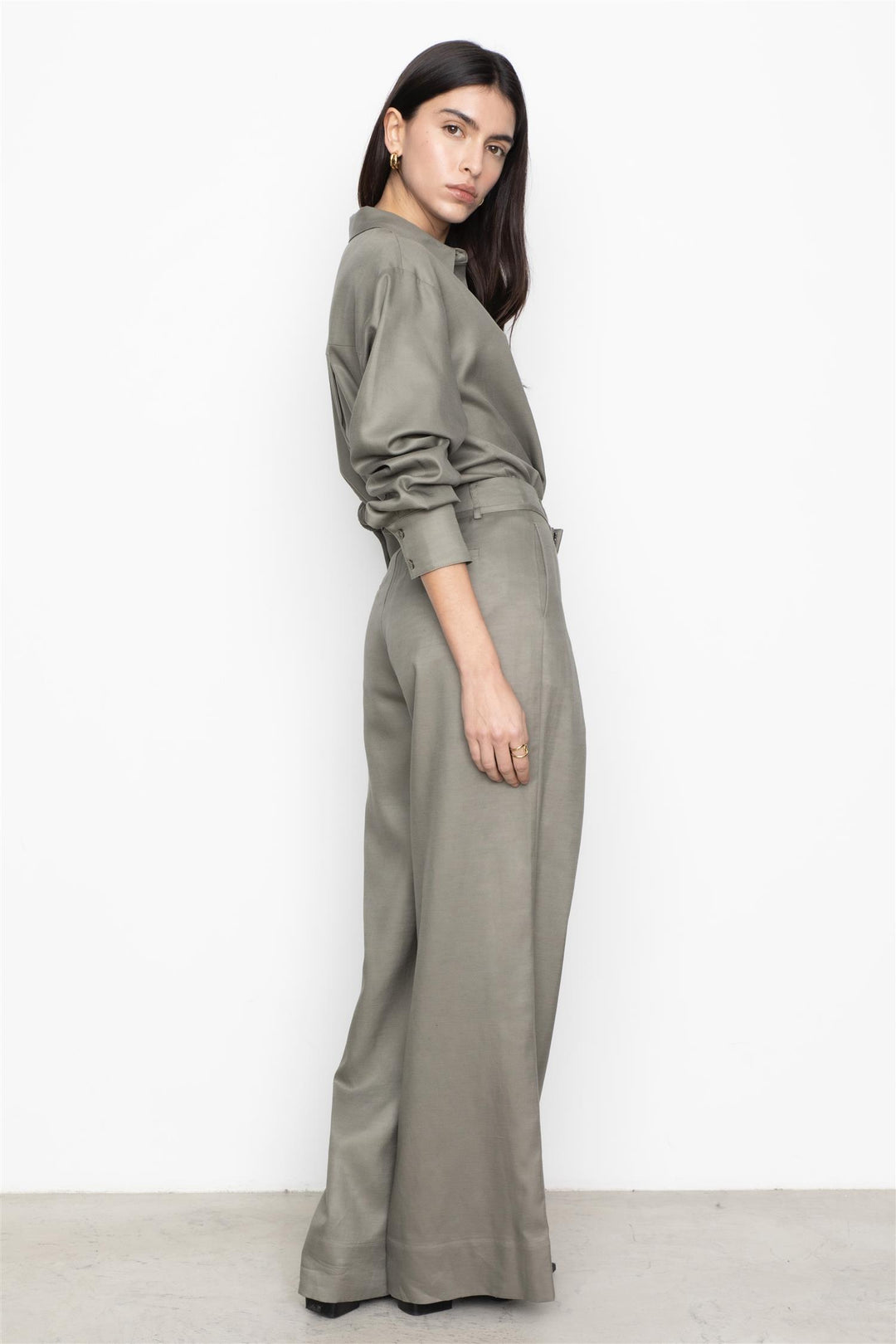 CAMILLA PIHL Abelone Trouser Army - Dale