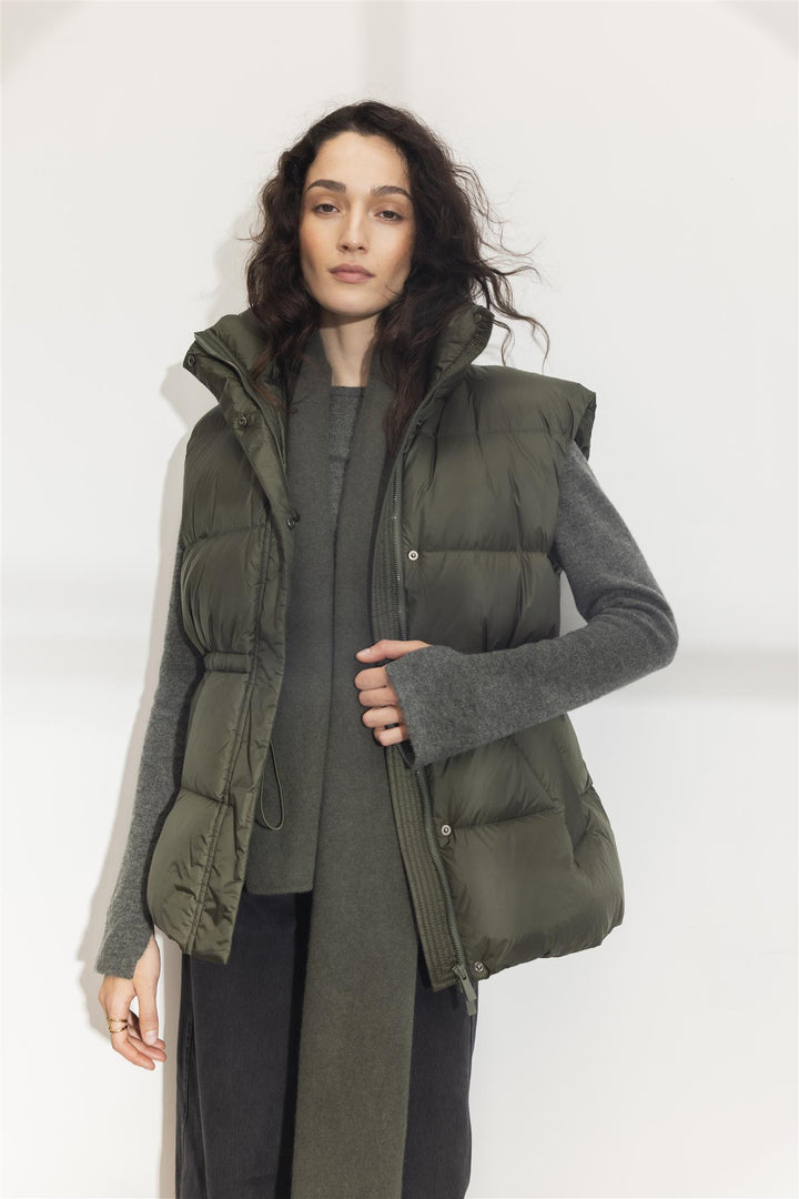 Lenox Down Vest Olive