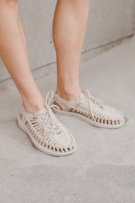 KEEN UNEEK x Skall Studio Canvas Sandal