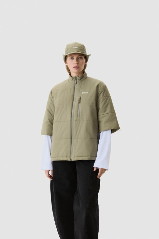 Strata Puffer Jacket Moss Green
