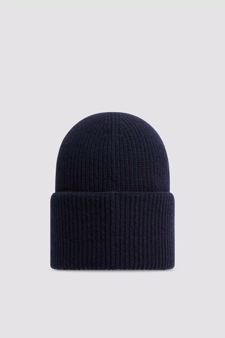 Wool Beanie Indigo Blue