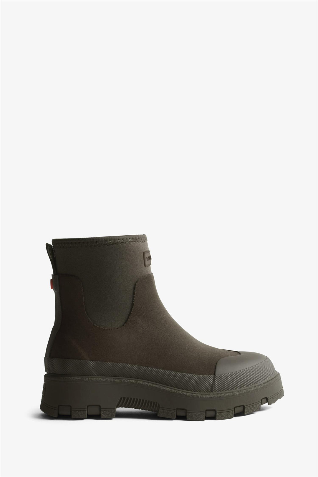 HUNTER Unisex Elements Neoprene Chelsea Boot Tonal Logo Chocolate Brown - Dale
