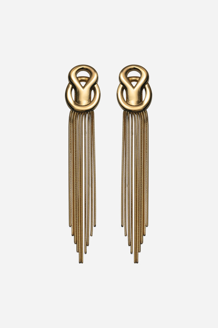 CAMILLA PIHL JEWELRY The Flounce Earrings Gold - Dale