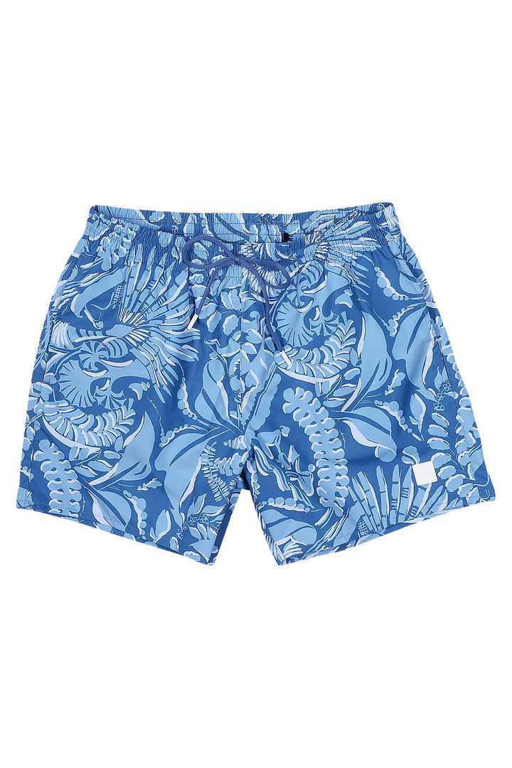 Piranha 177154 Drawstring Swim Shorts Open Blue