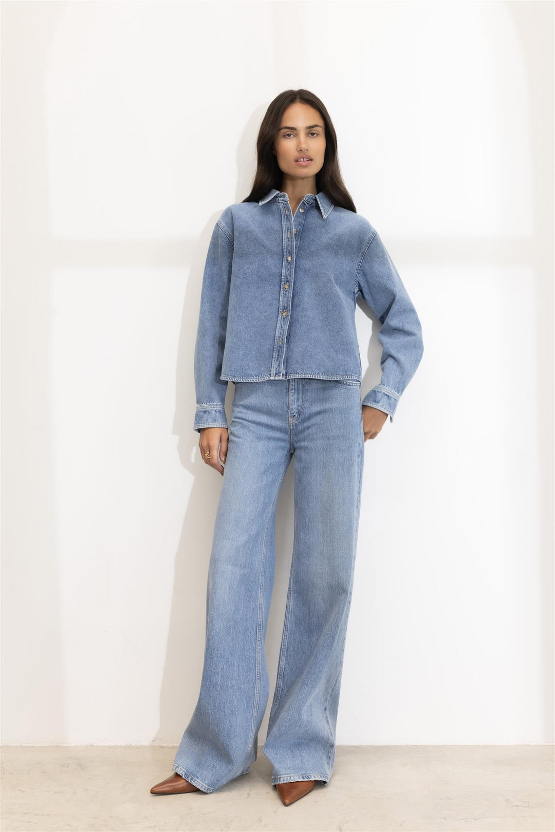 Francis Shirt Mid Blue