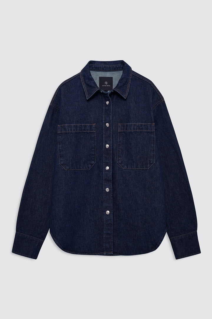 Samy Shirt Unwashed Blue
