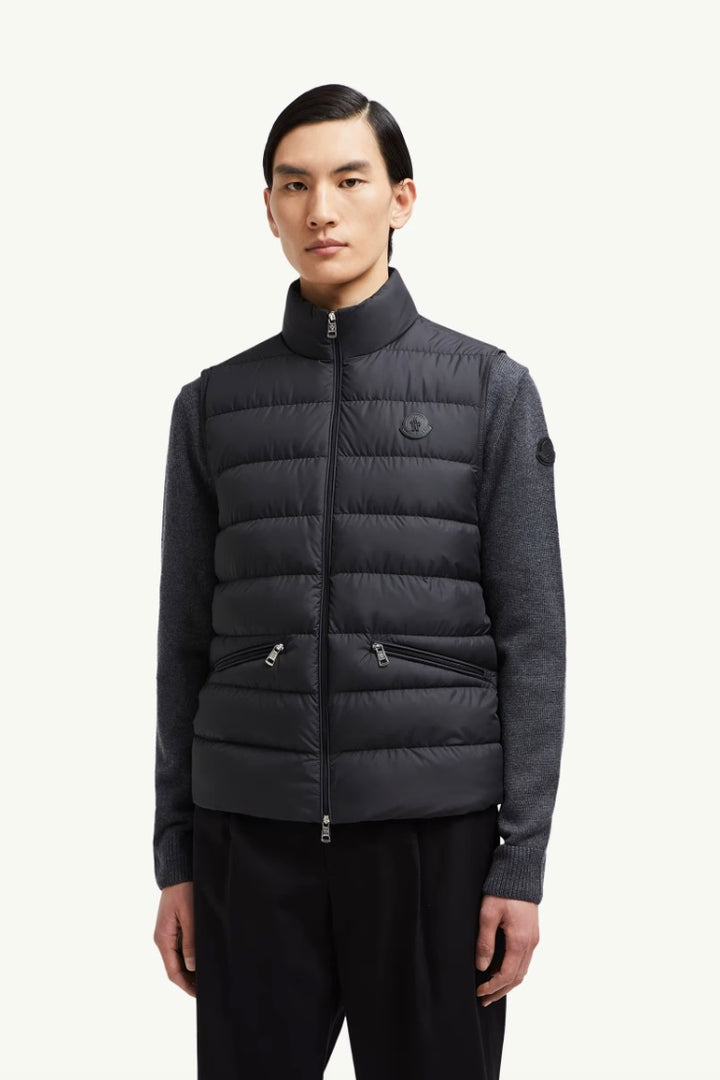 Treompan Down Vest Black