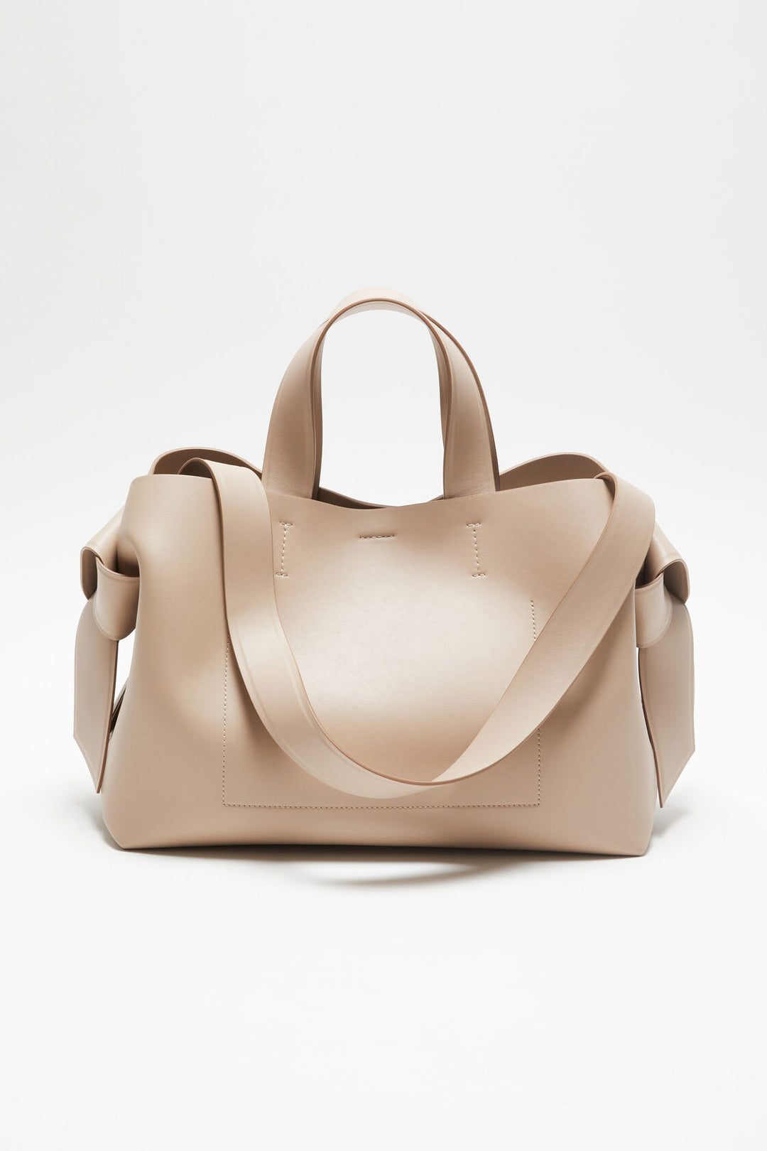 Musubi Midi Tote Taupe Beige