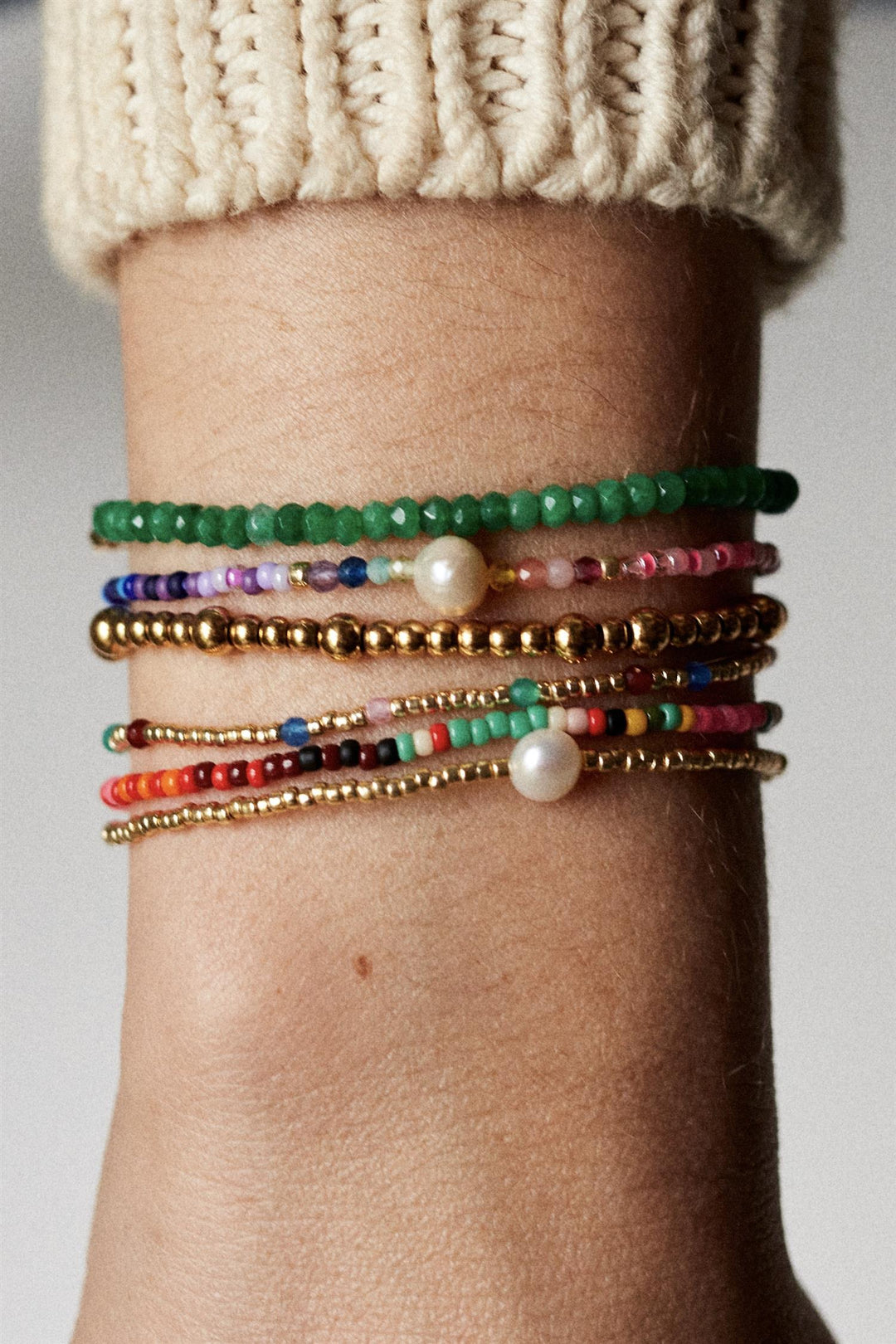Pearly Bracelet Gold