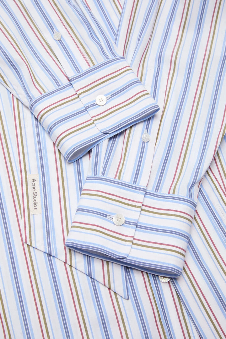 ACNE STUDIOS Striped Shirt Dress - Dale