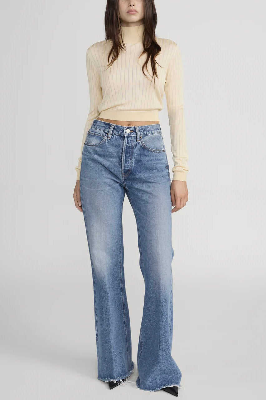 The Lax Jeans Numeral Raw Fray